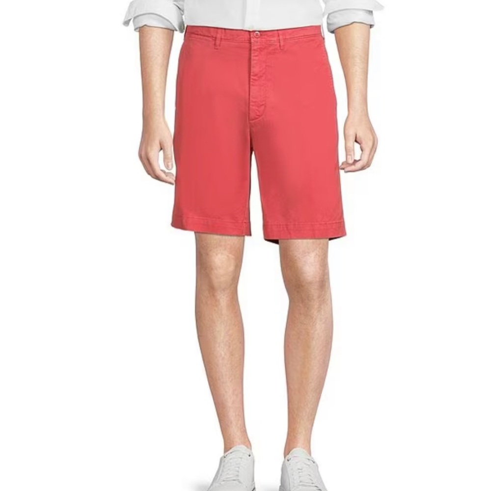 NWT David Cremieux Blue Label Madison Flat Front Comfort Stretch 9" Shorts
